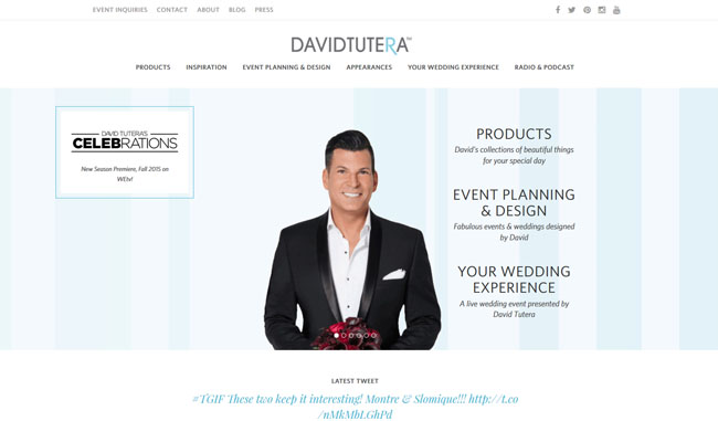 party planning web site